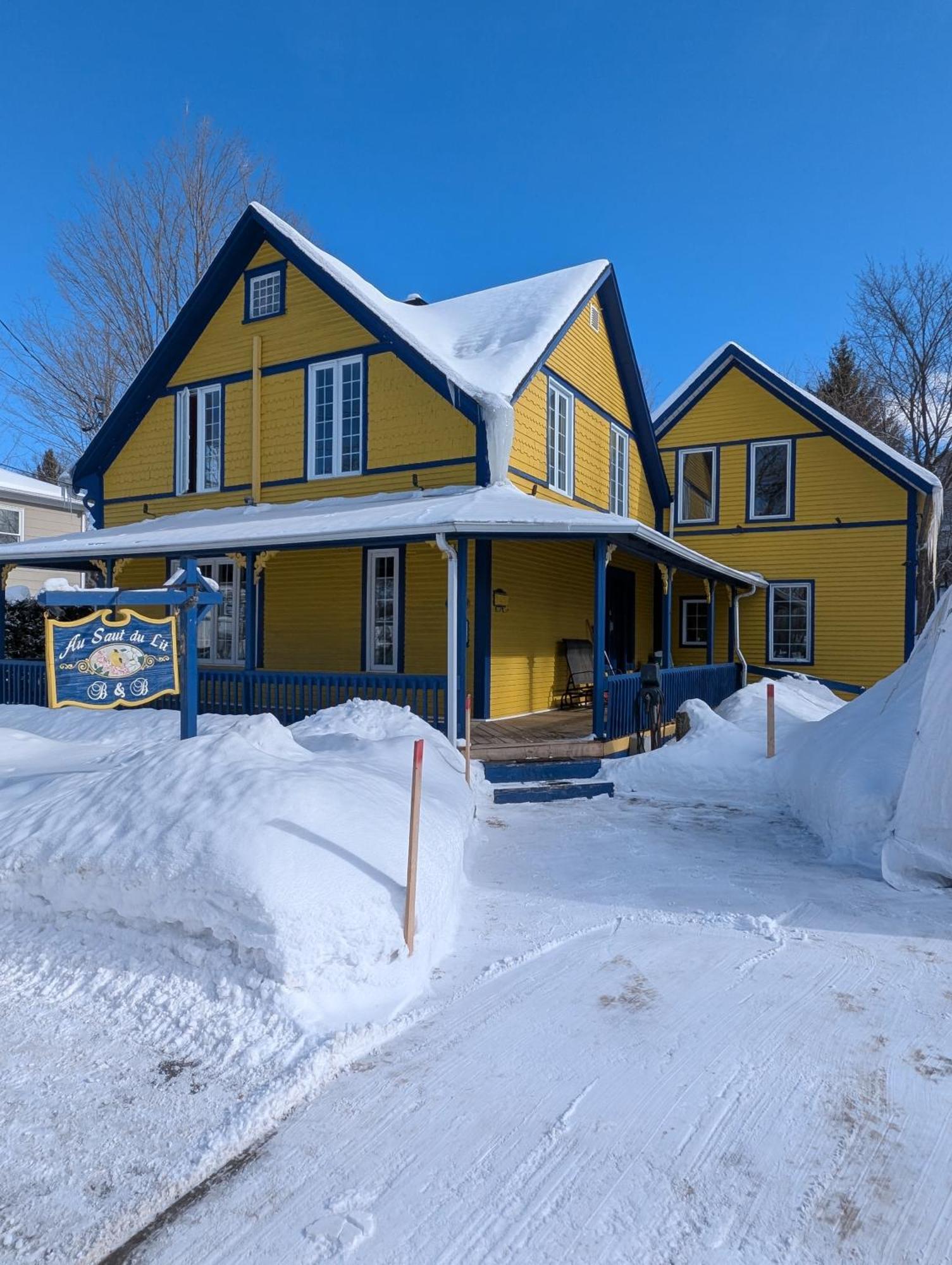 Bed and Breakfast Au Saut Du Lit Magog Екстер'єр фото