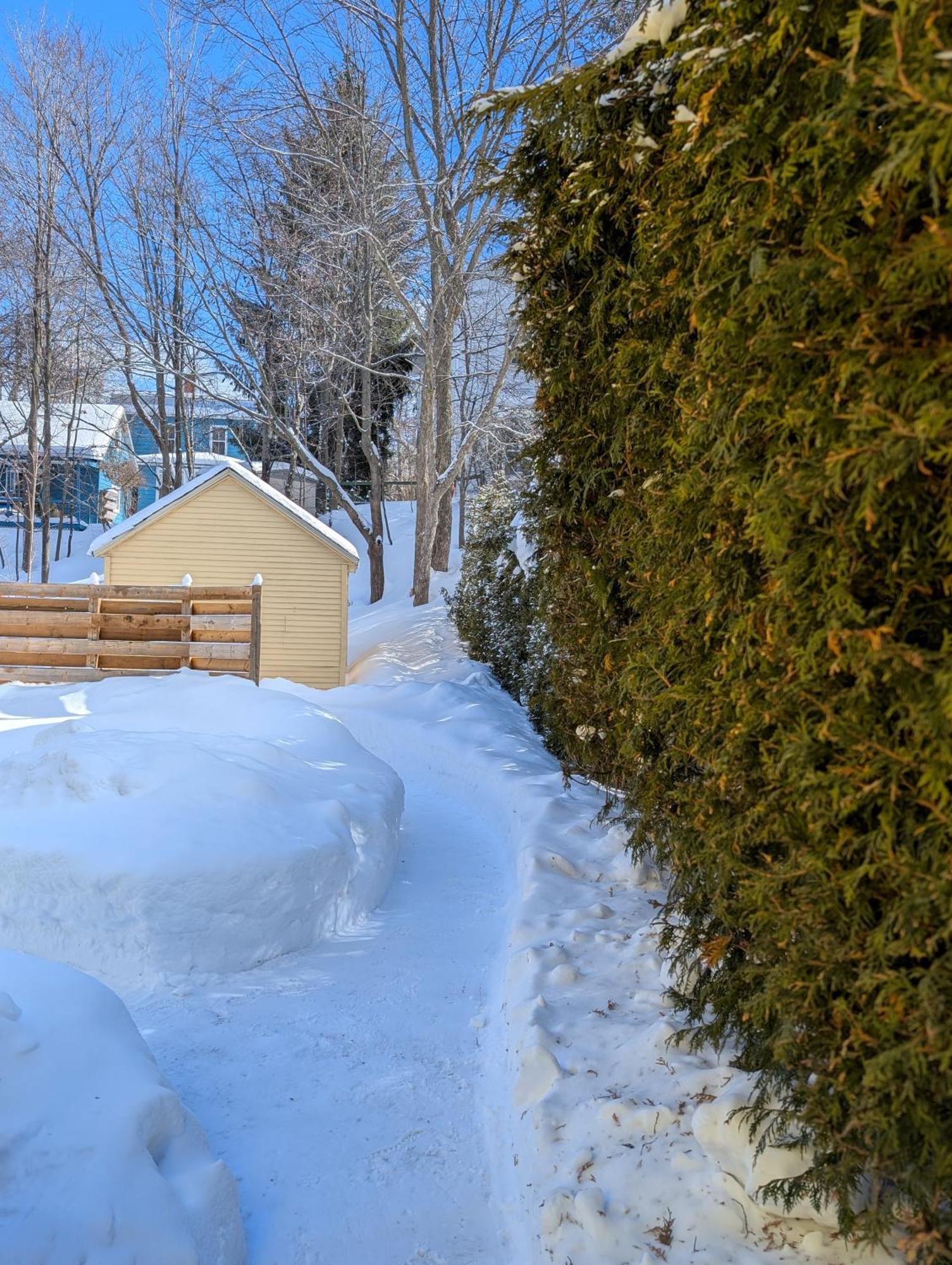 Bed and Breakfast Au Saut Du Lit Magog Екстер'єр фото